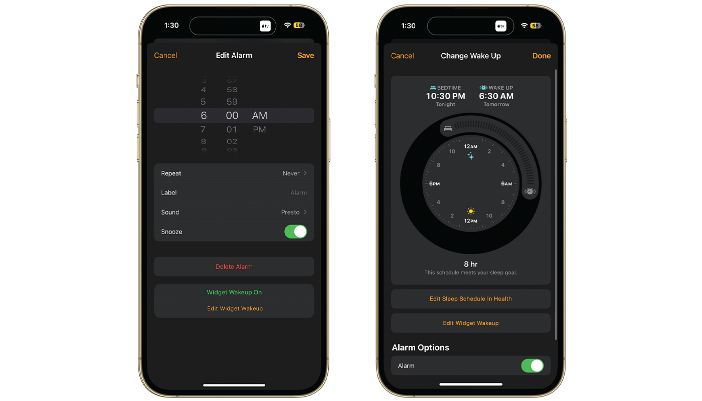 Widget Wakeup Mockup 1