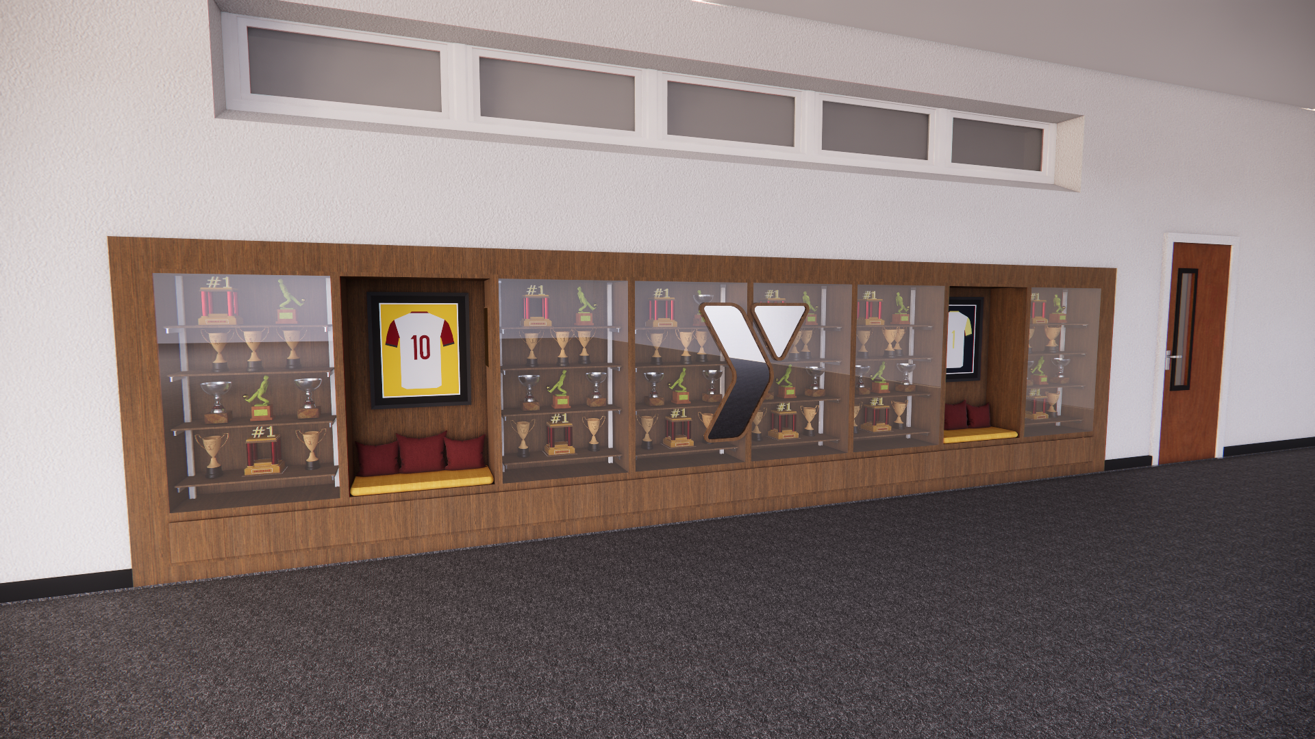 YMCA Trophy Case Design Image 1