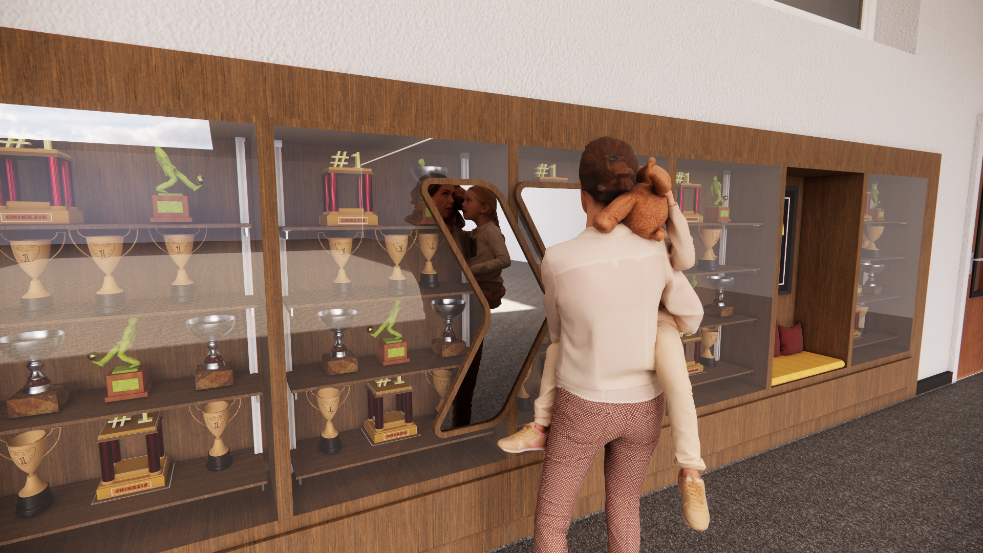 YMCA Trophy Case Design Image 3